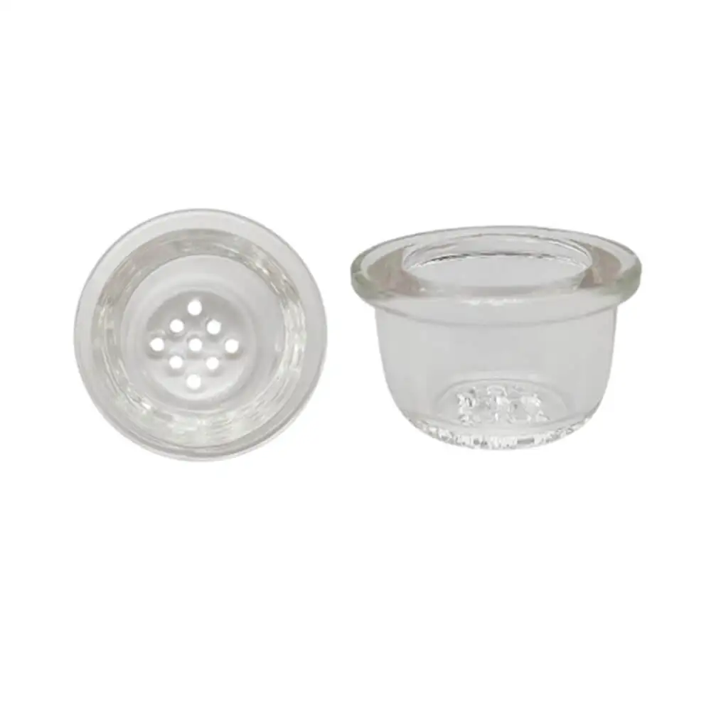 Glass Bowl SiliconePipe 9-hole Pipe Replacement hookah accessories smoking pipe kit