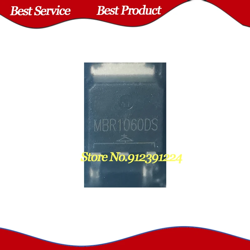 

50 Pcs MBR1060DS 60V 10A TO252 New and Original In Stock