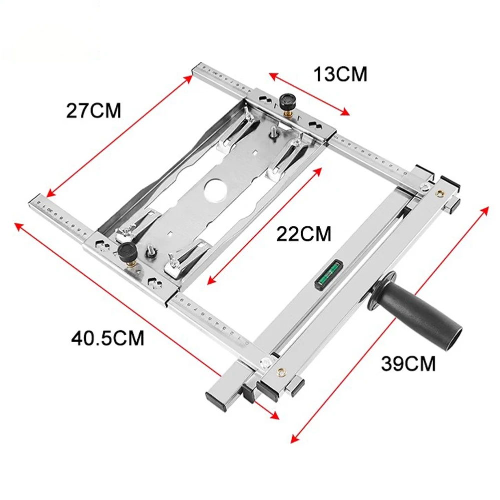 4-5 inch Universal Saw Cutter Holder Woodworking Accessories Cutting Boards Stand Small Cutting Machine High-Precision Base woodworking tool cutting board positioner