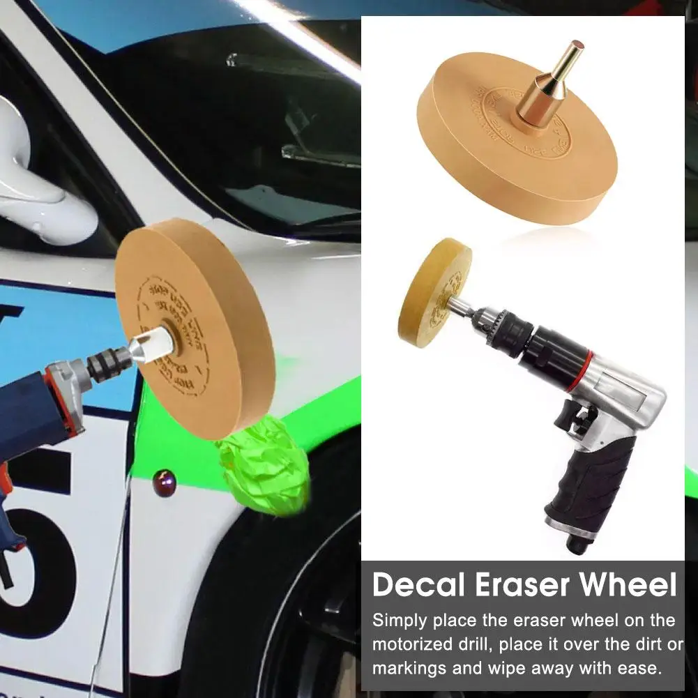 4-inch Sticker Remover Eraser Wheel Pin Strip Removal Tool sticker remover tool