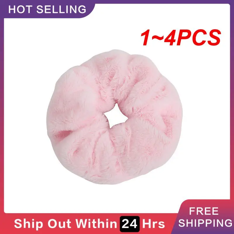 

1~4PCS Elastic Hair Band Rich Colors Polychrome Rubber Hair Band Warm Hair Band Headband Hair Ornament Hairpin Headrope