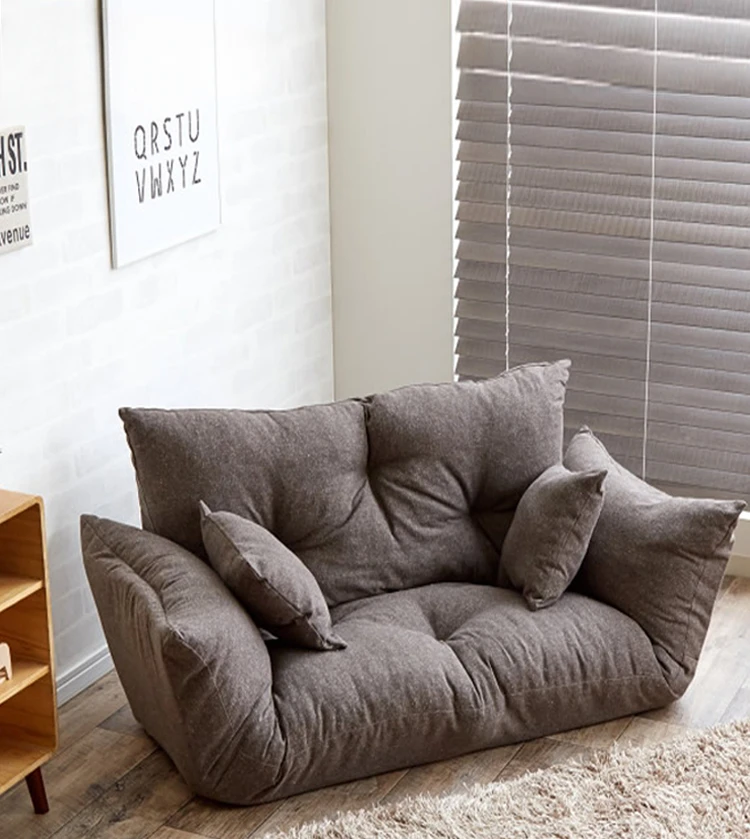 

Lazy sofa, small living room, bedroom, fabric art, double tatami, foldable sofa bed