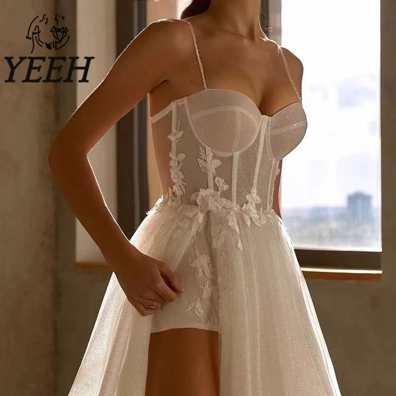 Рисунок 3 - Свадебное платье YEEH на бретельках с бисером