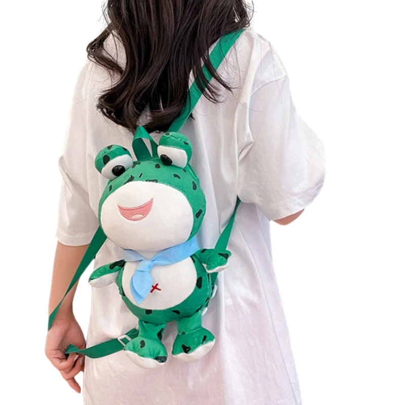 Soft Shaped Animal Bag Novelty Backpack Gift for Women Girl