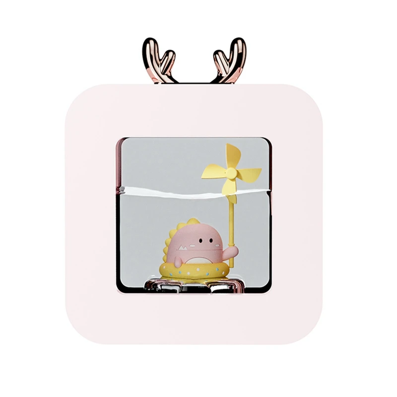 

Portable Aroma Oil Diffuser USB LED Light Aromatherapy Humidifier Wireless Adroable Cute Air Humidifier Pink