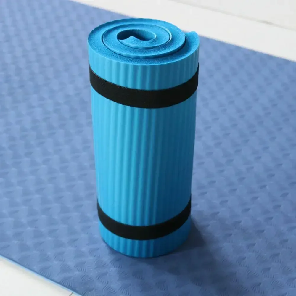 1PCS 1.5cm Super Thick Yoga Knee Pad Non-slip Foam Yoga Mat Fitness Mat Fitness Exercise Pad Equipment Gym Cushions yoga mat yoga knee pad