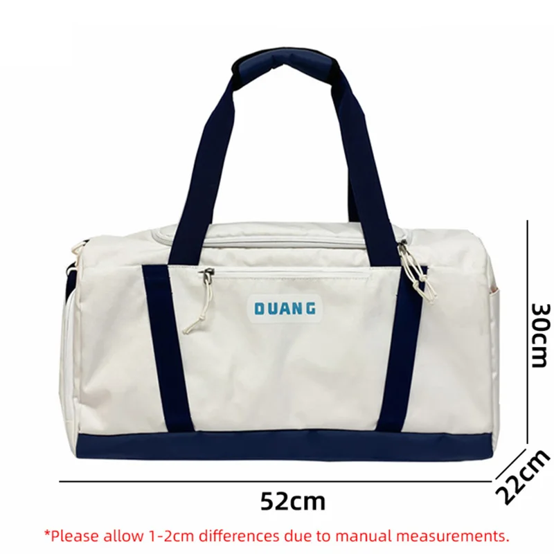 Travel Bag Sports Fitness Hand Bags Portable Large Capacity Dry and Wet Separation Training Backpack Women Men Shoe Storage Y13A
