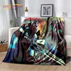 HD Cartoon T-Transformers  Autobots 3D Soft Blankets,Keep Warm Throw Blanket for Picnic Beds Sofa Home Bedroom Gifts Kids Hiking 6