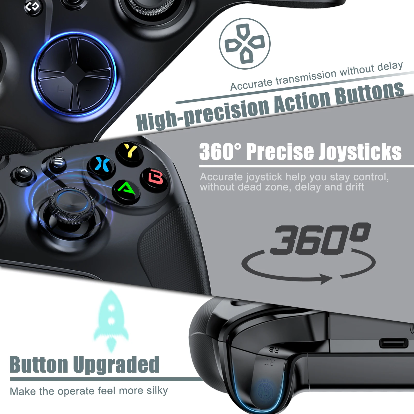 Xbox One/X/S/Xbox ø S/X  е  ͺ  6 WIFI ̽ƽ ȣȯǴ Xbox One, PC/ȵ̵/IOS ӿ  Ʈѷ ü