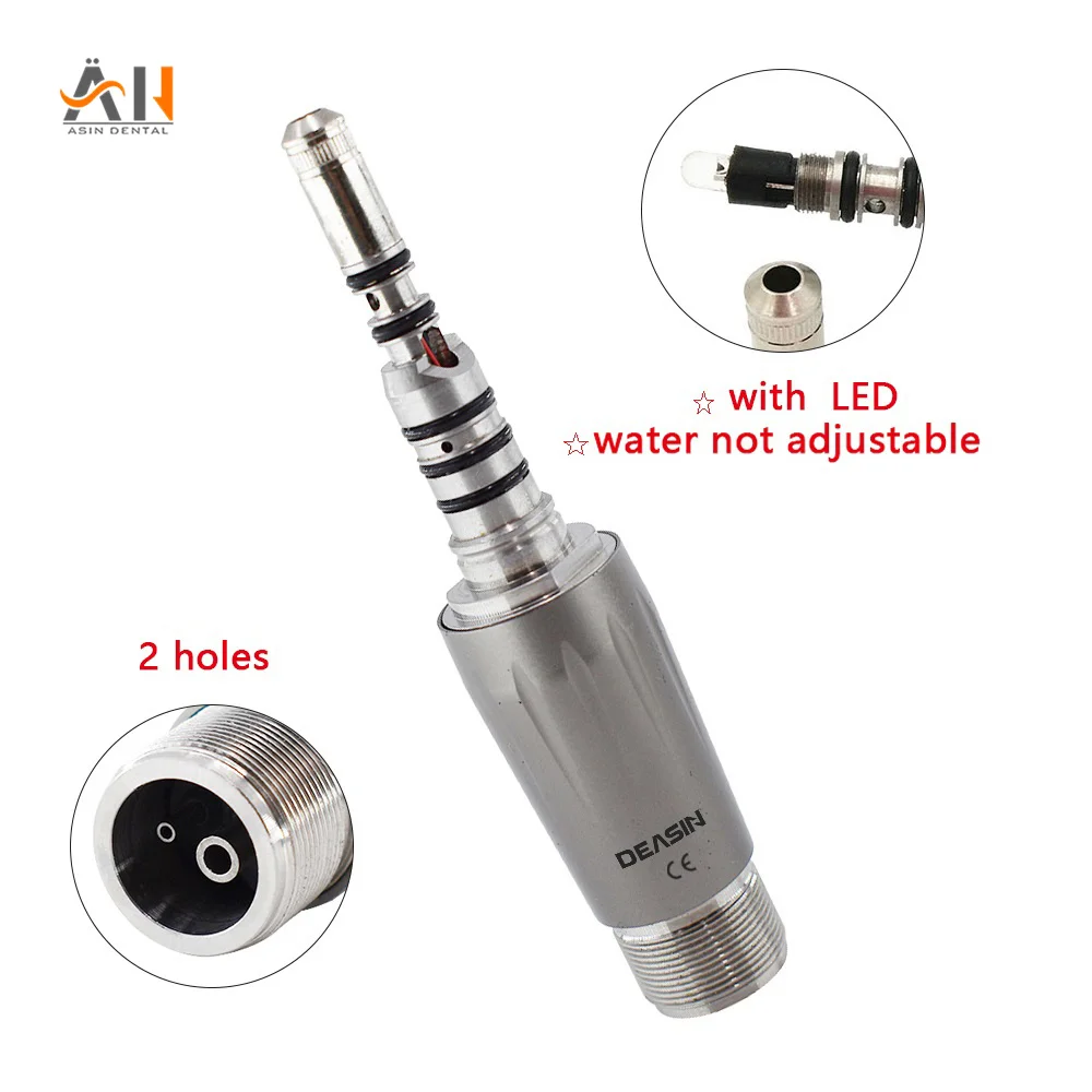 2/4/6Hole Dental Quick Coupler LED Coupler Coupling Adaptor For KAVO Fiber Optic High Speed Handpiece