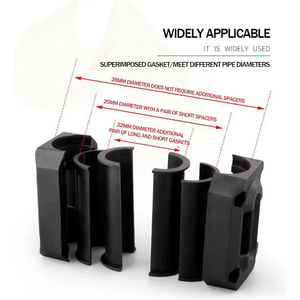 For All Motorcycle Bumper Engine Guard Protection Block Excellent Rubber 22/25/28mm Crash Bar Motorcycle Tuning Accessories motorcycle accessories