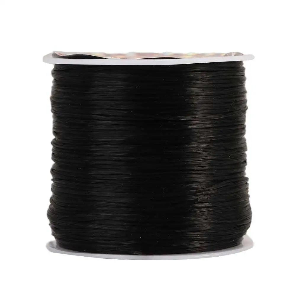 DIY 60m Rope Elastic Bracelets Craft Fibre Wire Beading Thread Stretch Cord