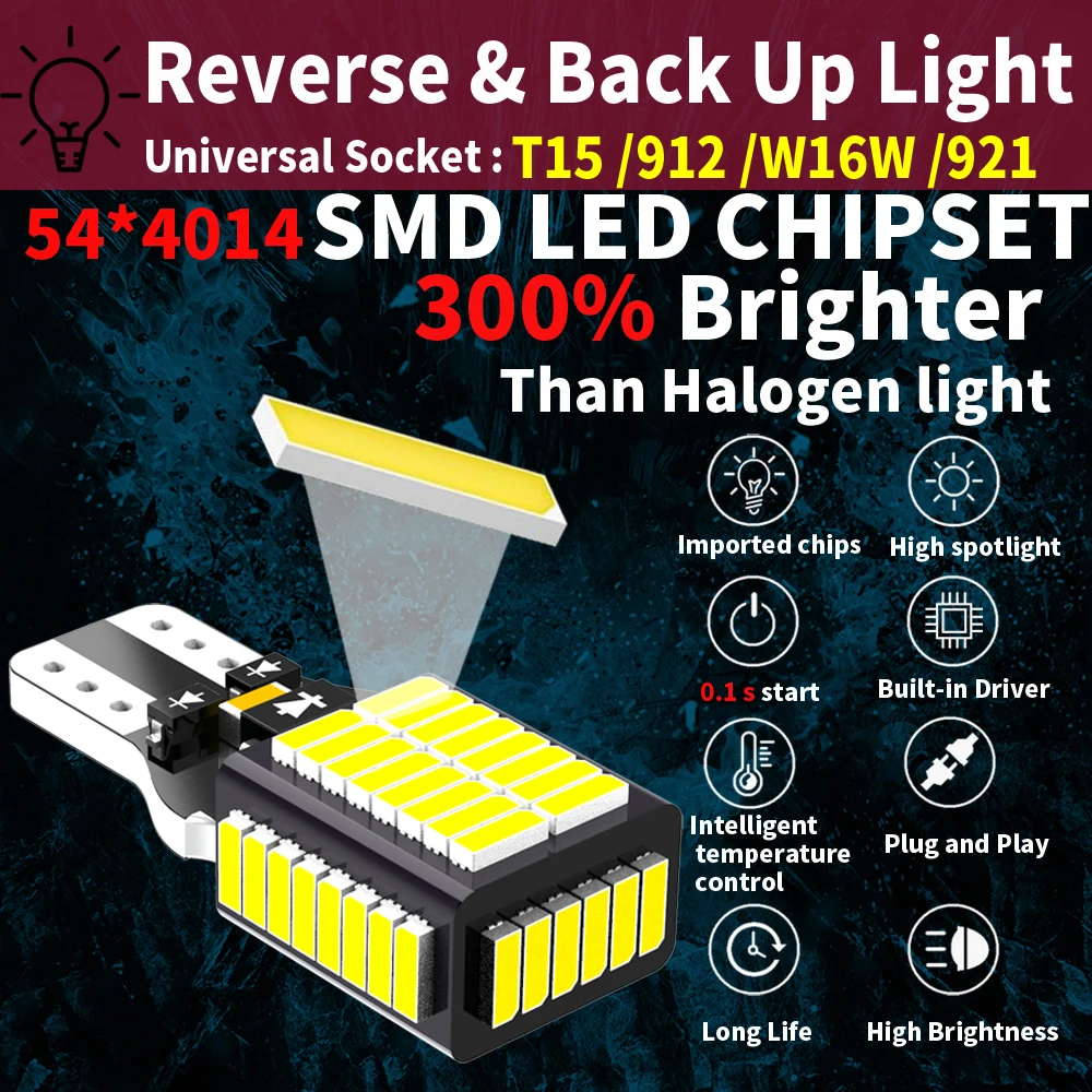 Ÿ ƿ츮 ý T27 CHR ķ ڷѶ FJ ũ 86  ũ 921  2x LED  Ʈ   W16W T15 200 Canbus
