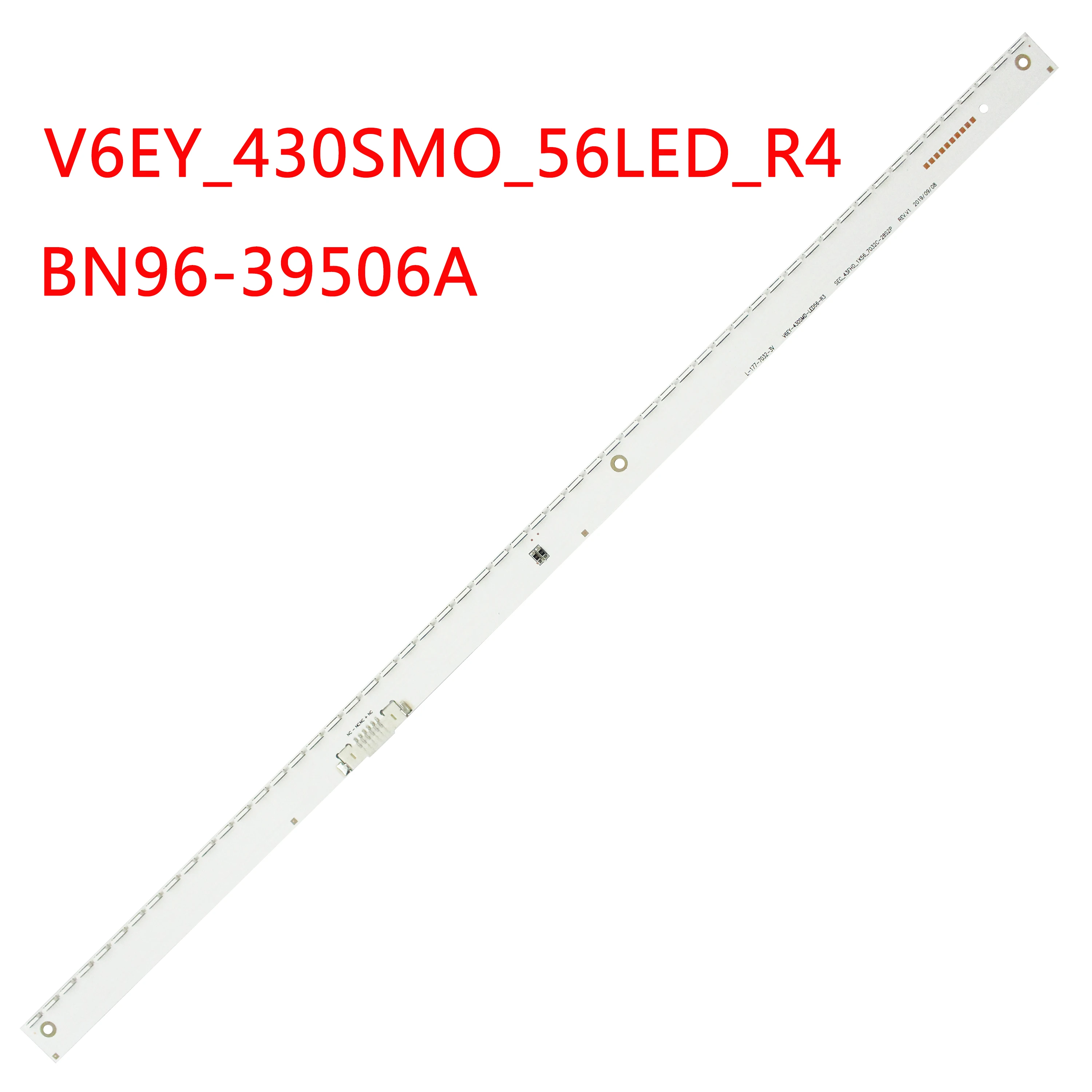Led Backlight Strip 56 Lâmpada para Samsung 43 tv Ue43m5505ak S_k5.5 6.2k _ 43_sfl70_56led_rev2.0 Ue43m5513 Lm4100299a Bn9639506a