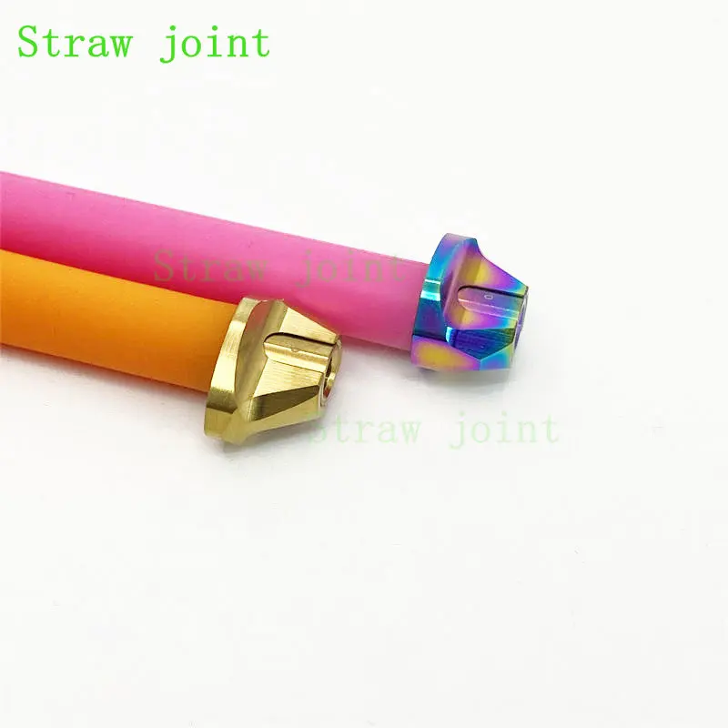 1pc 510 Stainless Steel Polygonal BB Billet Box Straw Joint