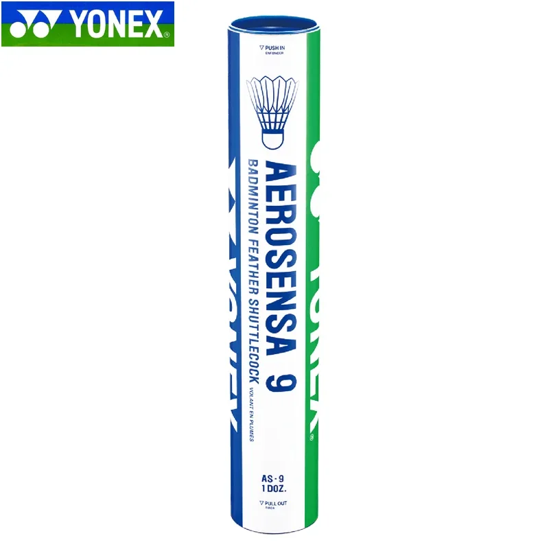 YOENX Durable Training Shuttlecocks 12-Pack Goose Feathers Competition Quality Badminton Matches Training Gear
