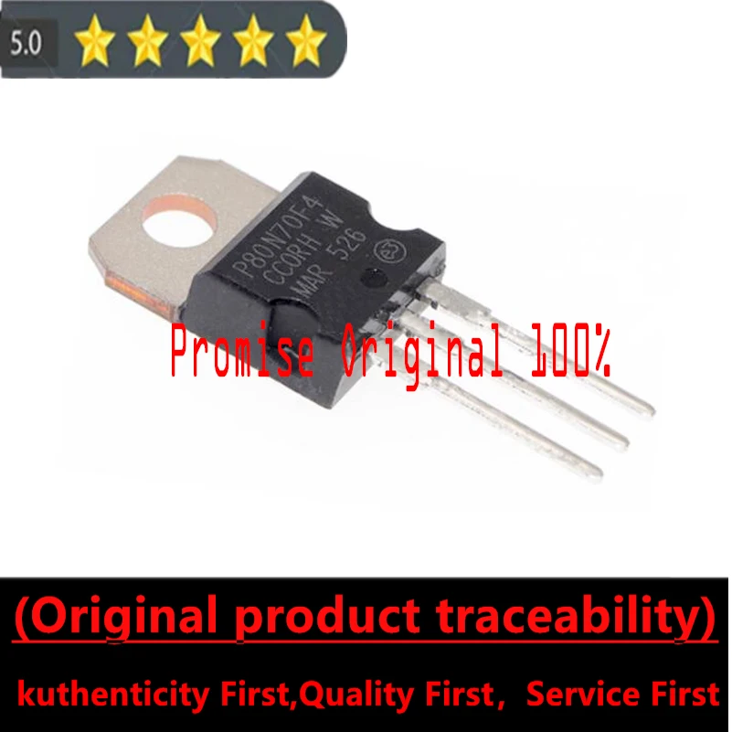 

Promise to Original 100% STP80N70F4 80N70F4 Direct Insertion TO220 Transistor MOS Field Effect