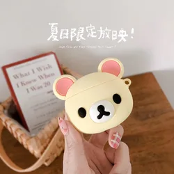 Rilakkuma Silicone Earphone Case Cover Accessory - Airpods 3rd (YELLOW)