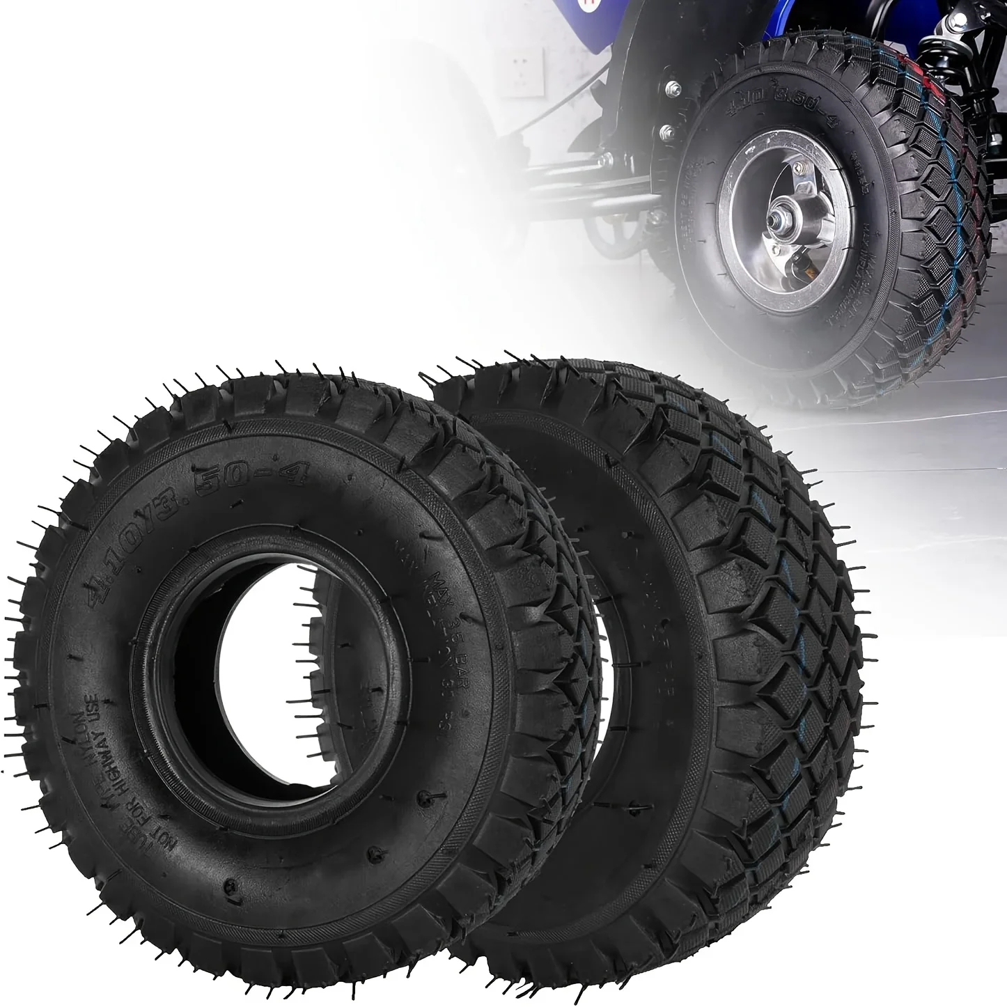 Universal Heavy-Duty Tire and Inner Tube
