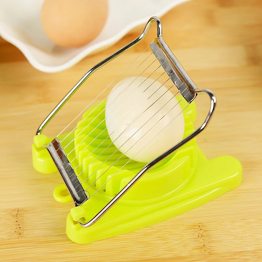 

Kitchen Accessories Egg Slicers Chopper Stainless Steel Fruit Salad Cutter Egg Tools Manual Food Processors Kitchen Tool Gadgets