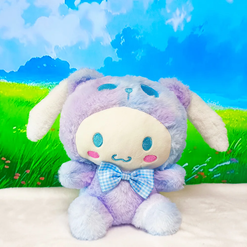 thumbnail image 1 of 20CM Sanrio Anime Plush Toy Hello Kitty Cinnamon Roll Plush Toy Plush Cute Cartoon Doll Children's Doll Cute Gift Gift, 1 of 5