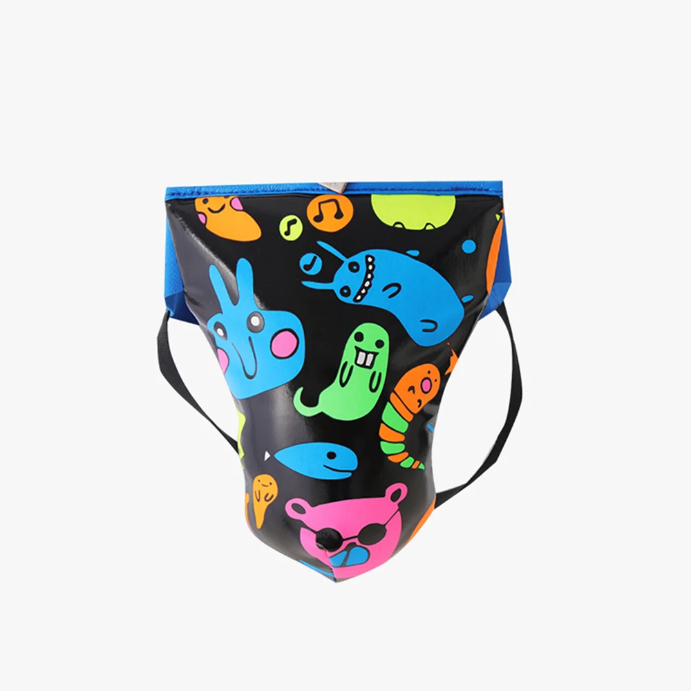 Dracula Boxing Kid Crotch Protection MMA Muay Thai Karate Judo Taekwondo Kickboxing Abdominal Guard Martial Arts Groin Gear