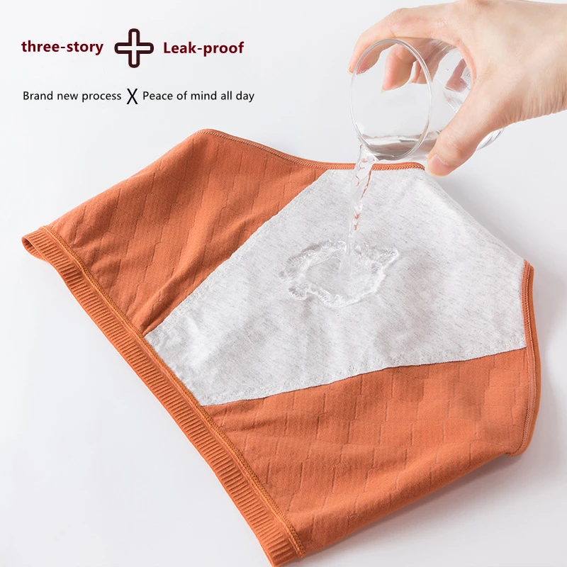 Leak Proof Menstrual Panties Woman Physiological Pants Women Menstruation Period Underwear Cotton Waterproof briefs for women