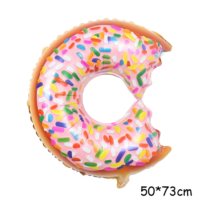 Vibrant Candy Donut and Lollipop Foil Balloons for Celebrations and Decor