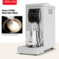 Xeoleo Professional Milk Steamer Frother Machine Steam Foam Teapresso Machine Intelligent Coffee Frothing Fixed Temperature 1