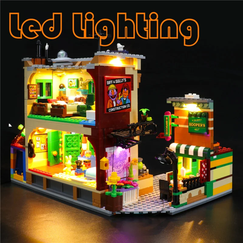 

Lighting Set For 21324 123 Sesame Street Ideas Not Include Building Block (Only Led Light Kit)