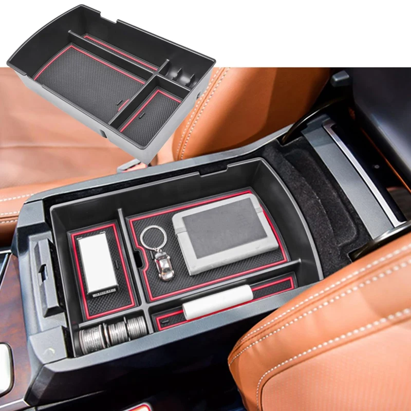 

Органайзер центральной консоли для Subaru Ascent 2019-2024, подлокотник для хранения, лоток, аксессуары для интерьера