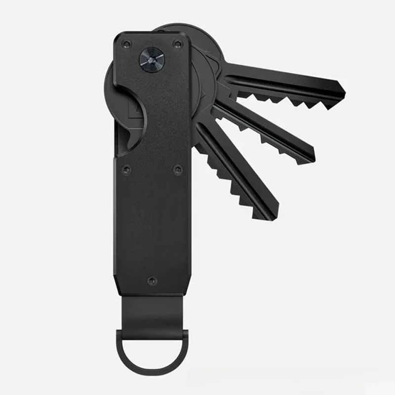 스마트 메탈 키 오거나이저 드라이버 포함 미니멀리스트 키체인 2-6개 키 수납 키 가방 6.2cm 이하 키용