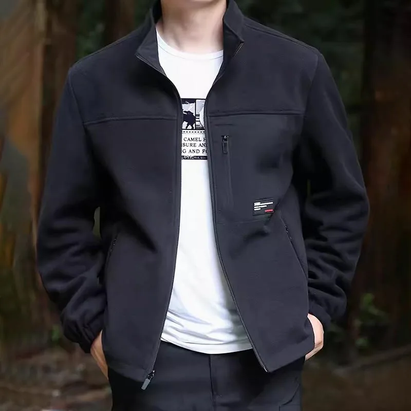 Tactical Clothing Fashion Jacket Casual Man Cardigan New in Jackets Nature Hike Windbreak Withzipper Heating Mountaineering
