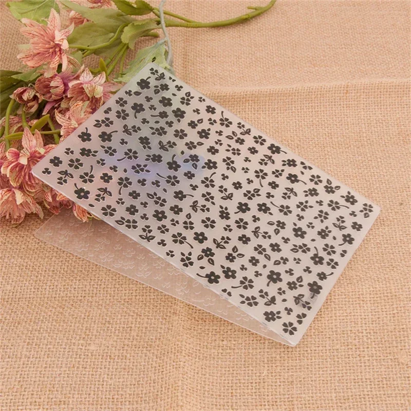 12.8x17.6cm plastic embossing folder DIY craft template molds stamp stencils for scrapbook paper cards photo album making