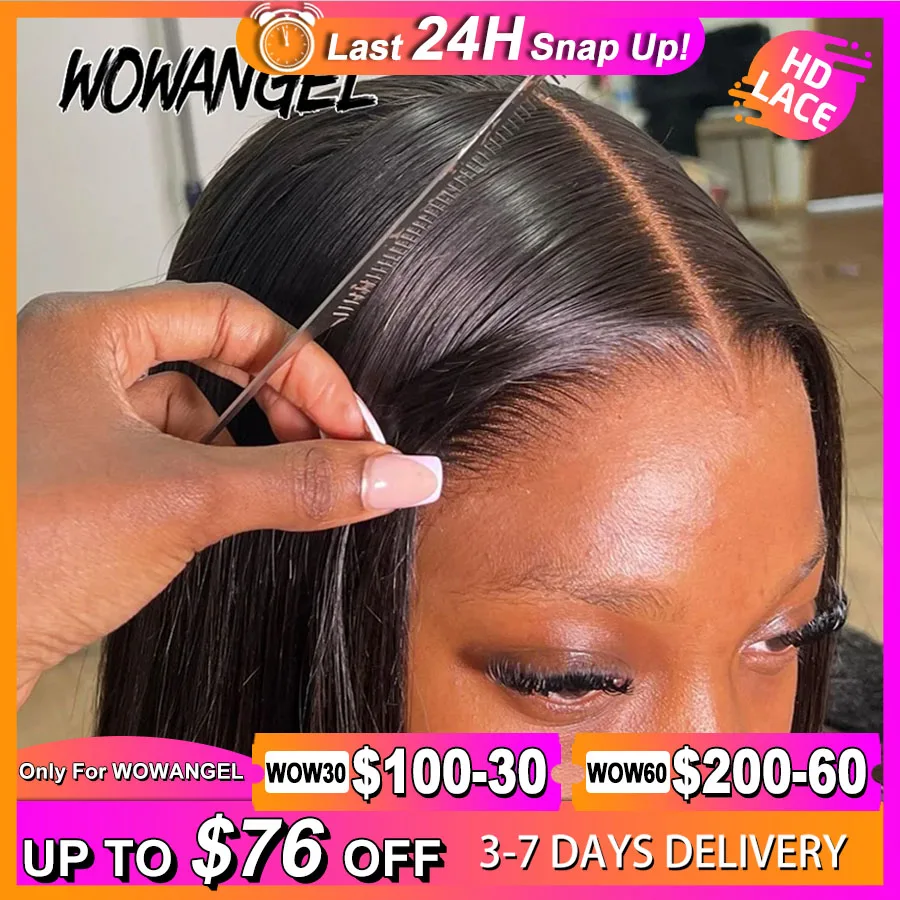 28 Inch Glueless HD Lace Closure Wig for Women