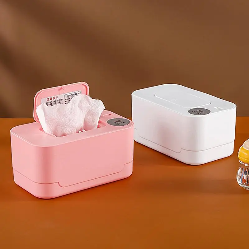 

USB Portable Baby Wipes Heater Thermal Warm Wet Towel Dispenser Napkin Heating Box Cover Home Car Mini Tissue Paper Warmer