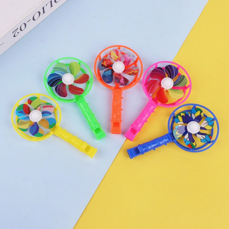12/30Pcs Colorful Pinwheel Whistles Kids Birthday Party Favors Game Toys Goody Bag Pinata Fillers Boy Girl Christmas Gift Prizes