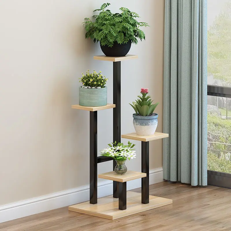 Display Support Plant Shelf Organizer Metal Corner Patio Plant Stands Backdrop Flower Porta Macetas Para Plantas Balcony Decor bamboo stick plant shelf display layers corner ladder flower shelf rack backdrop suporte para plantas decorating shelf flower