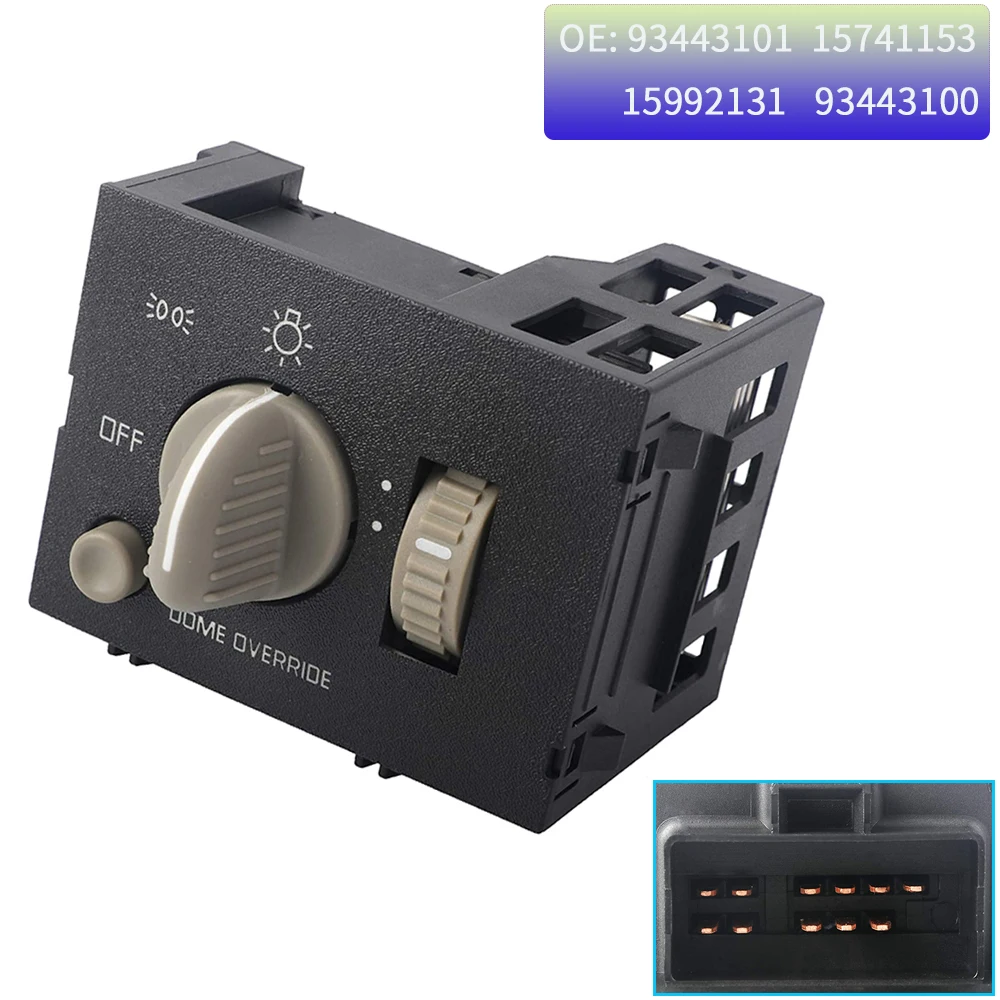 Headlight Switch Dome Lamp Switch for Chevrolet Silverado Suburban