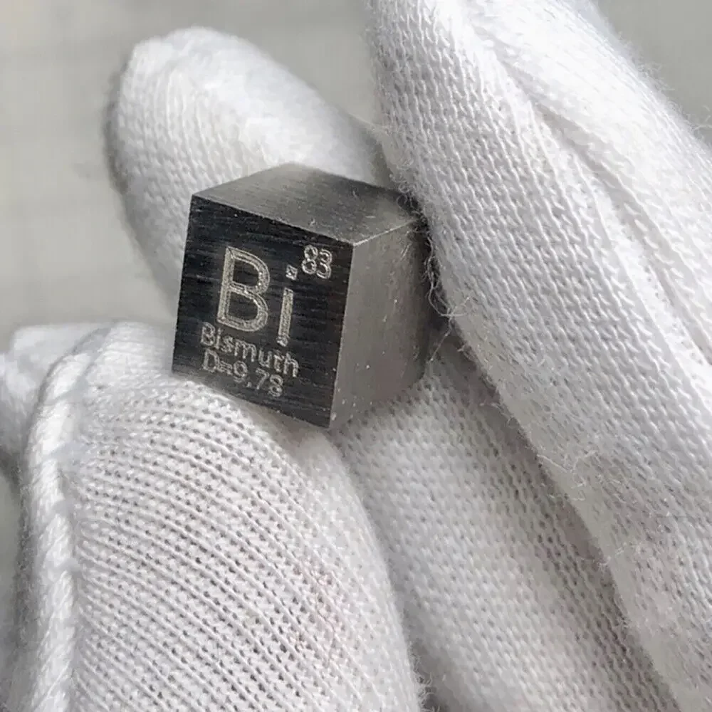 10Mm Bismuto Metal Bi La Tavola Periodica-Cube Bi- 99.99%
