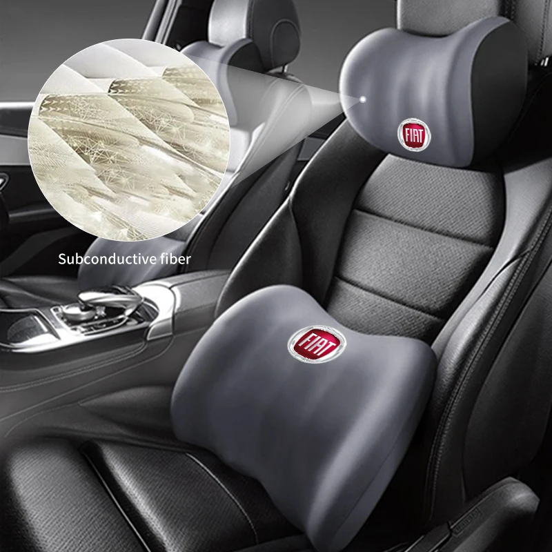 Poggiatesta Per Auto Cuscino Lombare Schienale Cuscino Lombare Cuscino Per Collo Auto Per Fiat 500 Grande Tipo Stilo Uno Astra Linea Croma Abarth