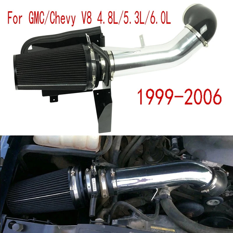 

Система впуска холодного воздуха + тепловой щит для GMC/Chevy V8 4.8L/5.3L/6.0L 1999-2006