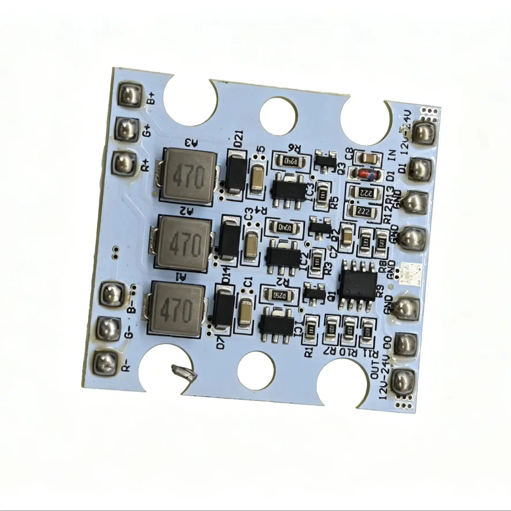 12V 10W RGB LED 투광등 리모컨 IP65 방수 실외/실내 조경 조명
