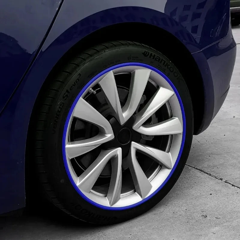 Wheel Hub Protection Ring for Tesla Model 3 Y S X Car Rims Ring Protectors Vehic