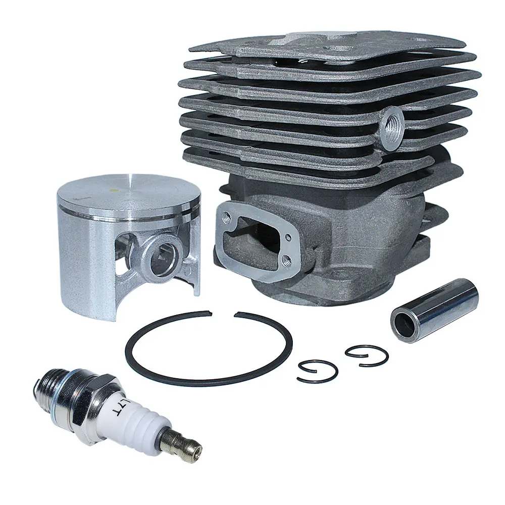 54mm Cylinder Piston For Husqvarna 288XP 181 281 288 Chainsa w Spark Plug Replace 503506301 Garden Tool Parts 5
