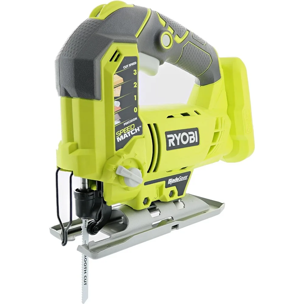 

One+ P5231 18V Lithium Ion Cordless Orbital T-Shaped 3,000 SPM Jigsaw (Battery Not Included, Power Tool