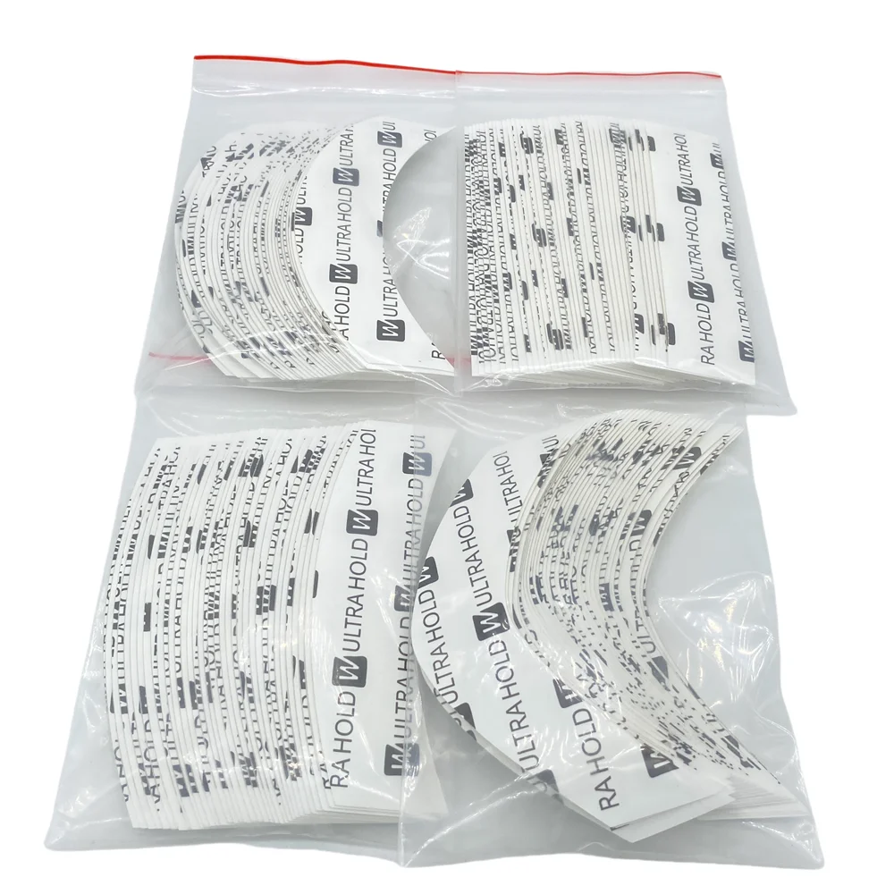 36 pieces 4 shape 7.6 cm* 2.2 cm White Ultra hold tape lace front tape arc double sided Tape for toupee wig adhesive Best Sellers In Hair Extensions & Wigs
