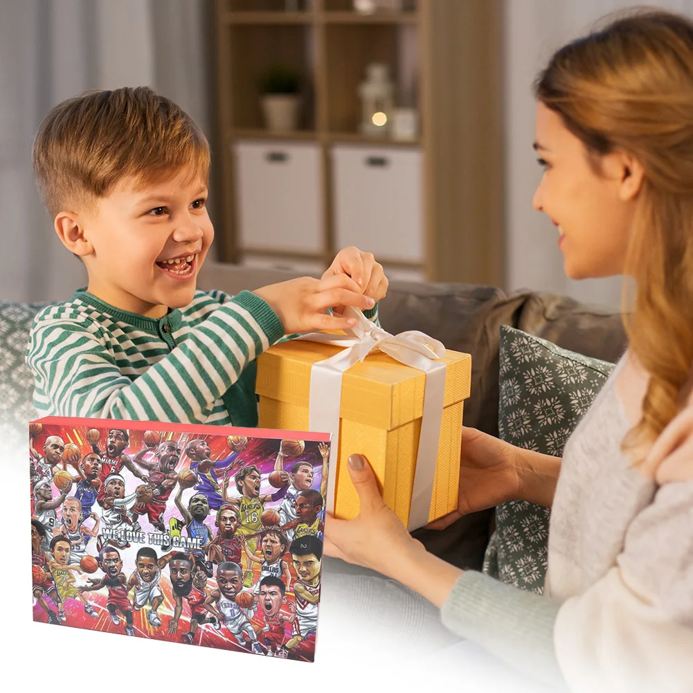 Basketball Advent Calendar 24 Days Christmas Countdown Calendar Holiday Advent Xmas Gift for kids Adults Teen Boys