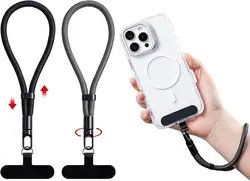 Universal Phone Lanyard & Wrist Strap - Polyester / Nylon (Outfit 4)