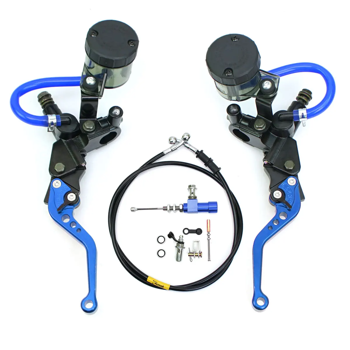 Kit Serbatoio Pompa Freno Idraulico Modificato Moto 7/8 "22Mm Per Dirt Bike Sport Bike Scooter Pit Bike Atv